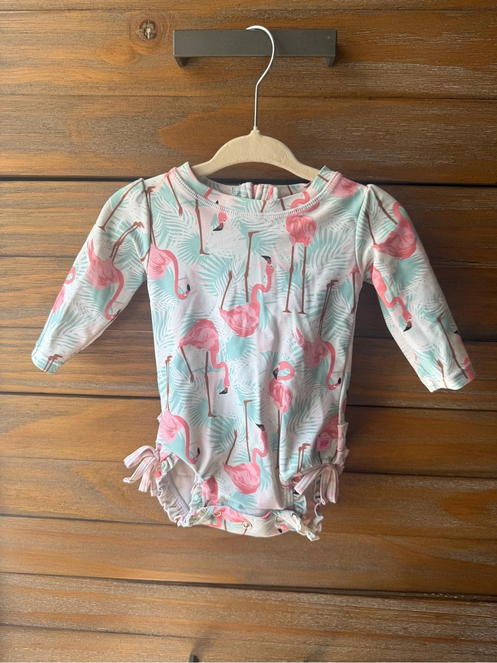 BUNDLE SWIM Baby Ruffle Buts Long-Sleeve Swim